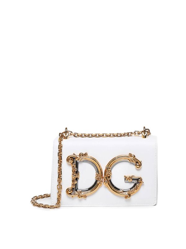 DOLCE & GABBANA: Bolsas bandoleras - Bolsa Bandolera - Blanco
