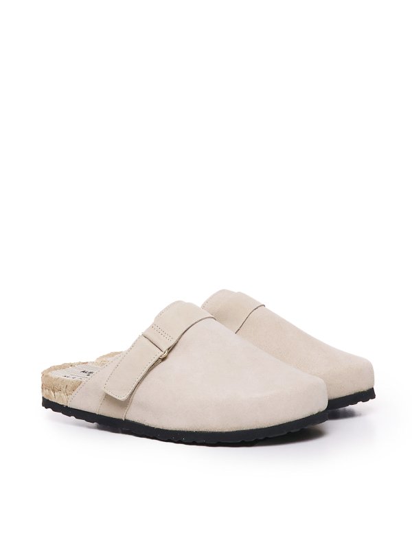 The Best Shops MANEBI: mules shoes - Suede mules