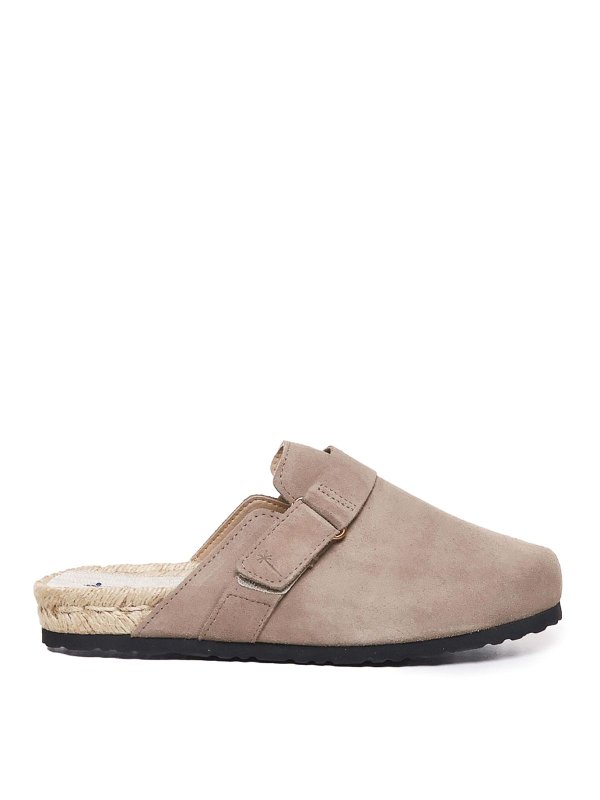 MANEBI: mules shoes - Suede mules