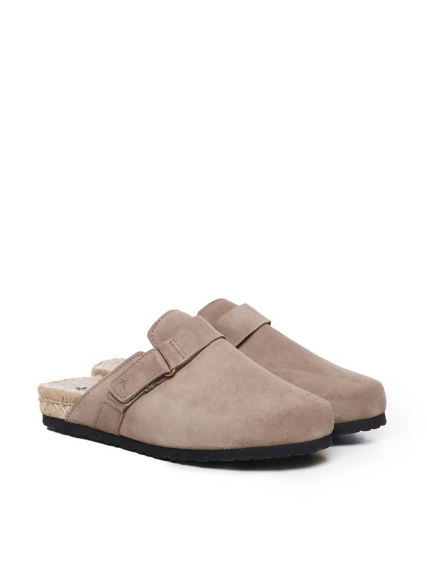 The Best Shops MANEBI: mules shoes - Suede mules