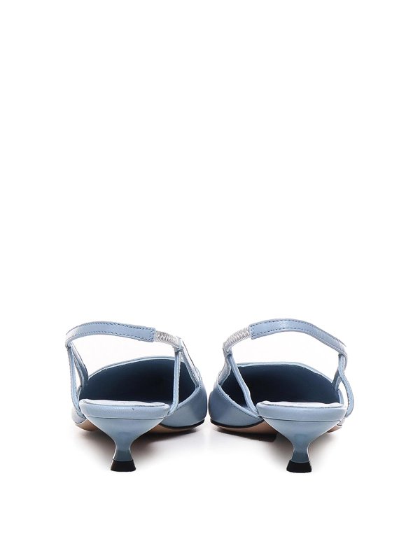 MARC ELLIS: court shoes online - Light blue slingback