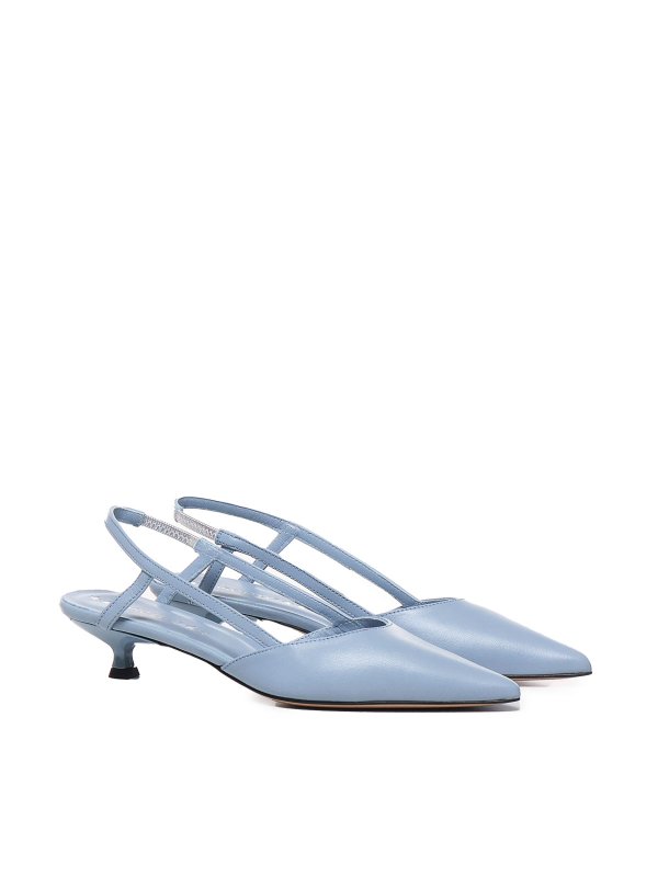 The Best Shops MARC ELLIS: court shoes - Light blue slingback