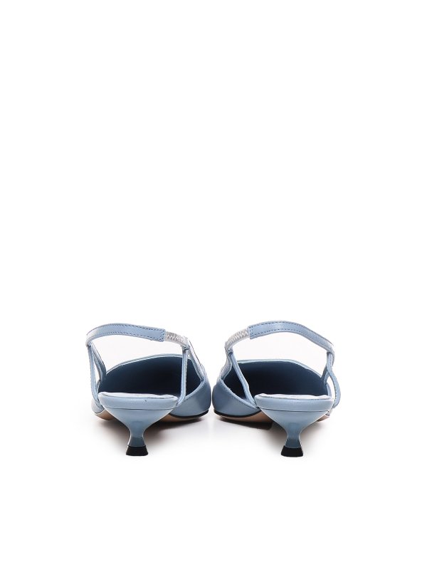 Light blue slingback shop online: MARC ELLIS