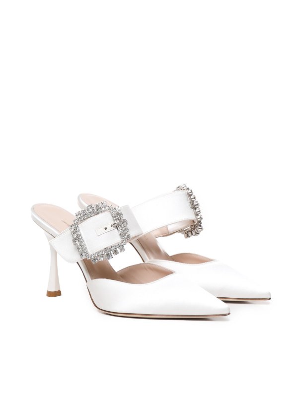 The Best Shops GIULIANO GALIANO: Mules - Mules - Blanc