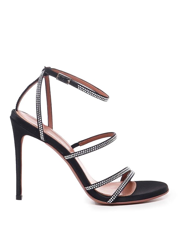 GIULIANO GALIANO: sandals - Mary Sandals In Satin