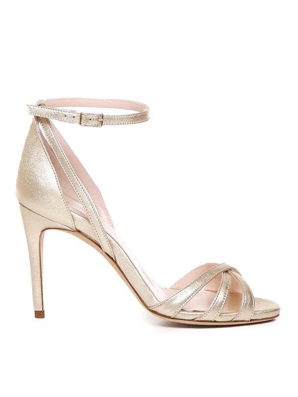 GIULIANO GALIANO: サンダル - サンダル - 金