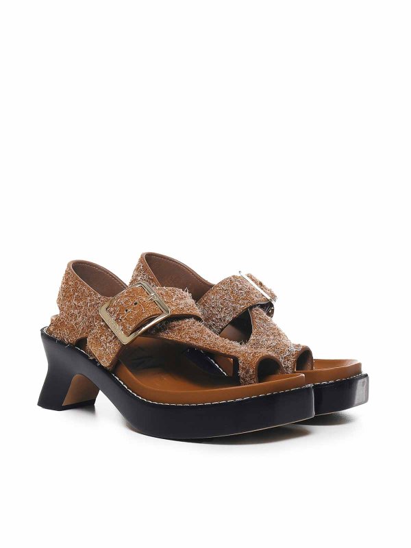 The Best Shops LOEWE: Sandalias - Sandalias - Marrón