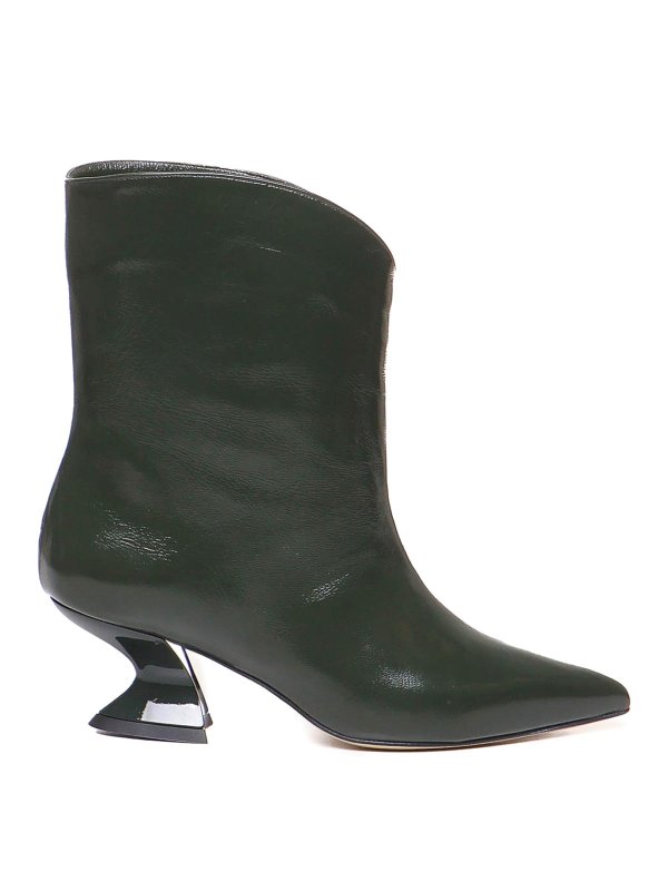 ALCHIMIA: ブーティー - アンクルブーツ - 緑