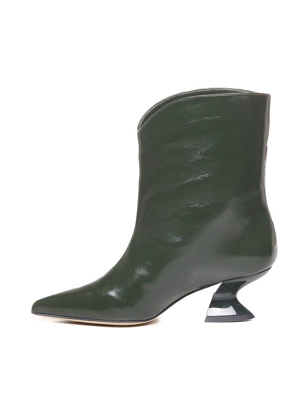 アンクルブーツ - 緑 shop online: ALCHIMIA