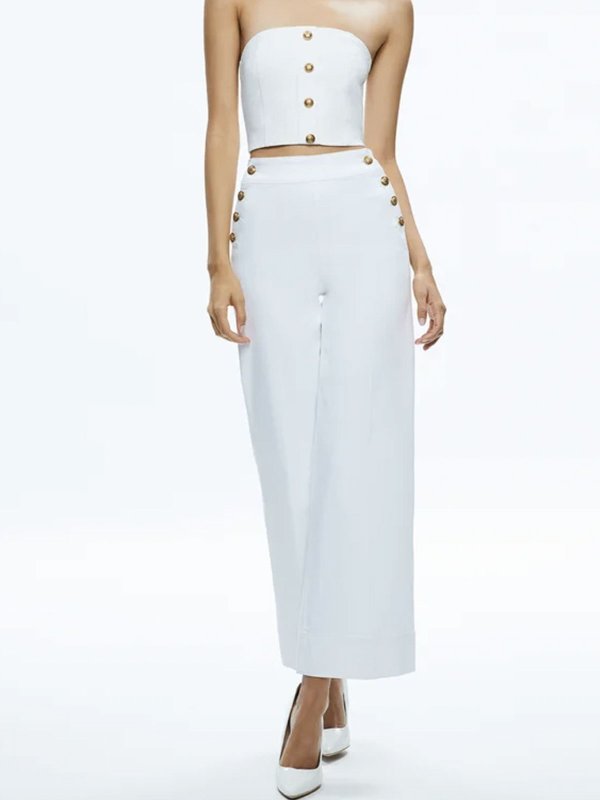 Jean Bootcut - Beige shop online: ALICE+OLIVIA