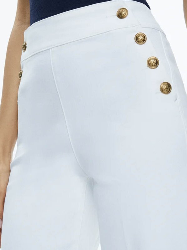 The Best Shops ALICE+OLIVIA: Jean Bootcut - Beige