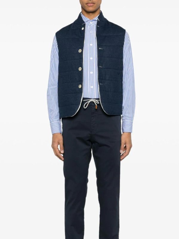 ELEVENTY: vests online - Reversible Vest