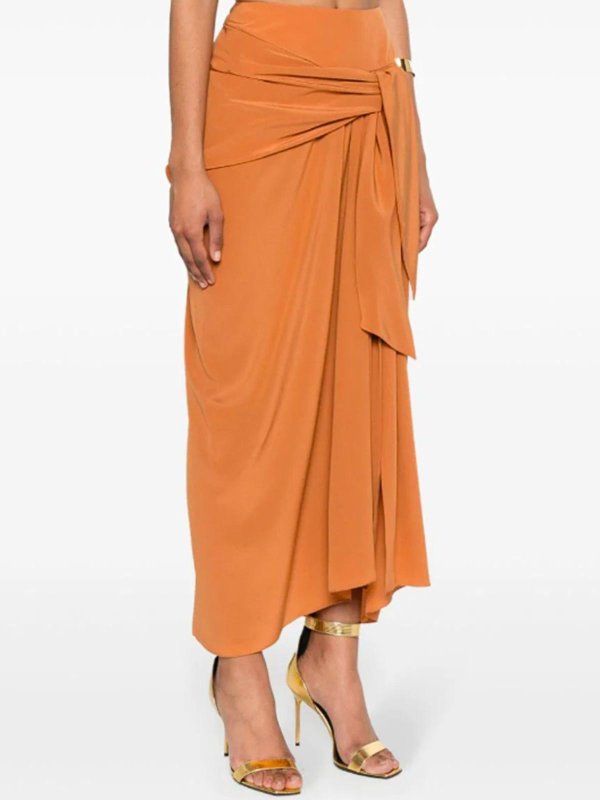 The Best Shops ERMANNO SCERVINO: Lange Röcke - Midirock - Braun