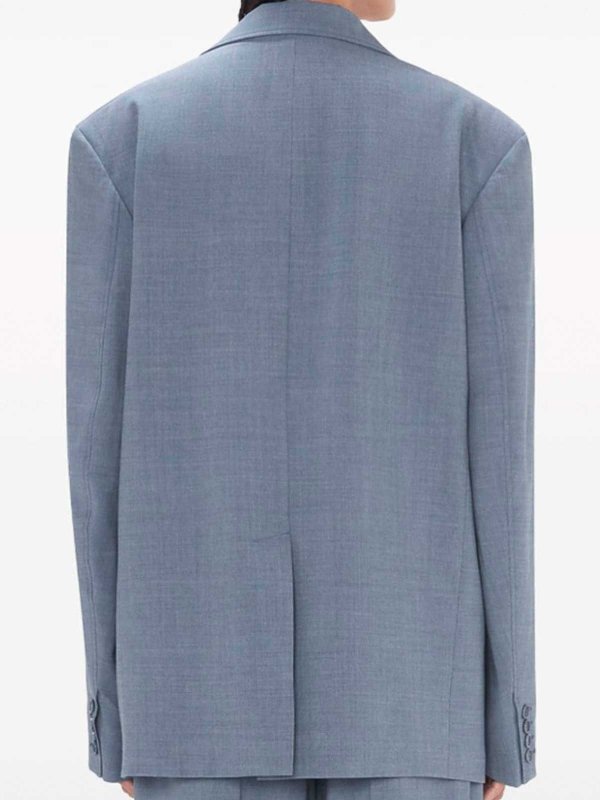 Blazer - Azul shop online: J.W. ANDERSON