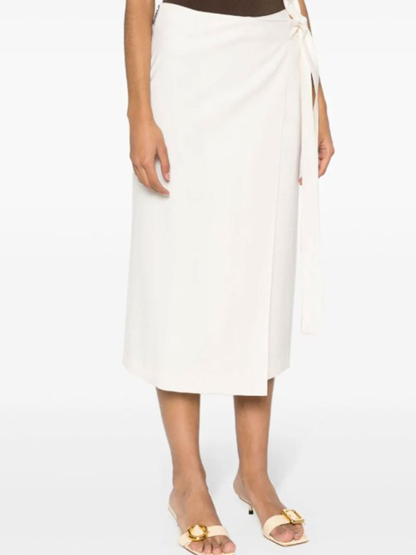 m.s.g.m.: Knee length skirts & Midi online - Wrap Skirt