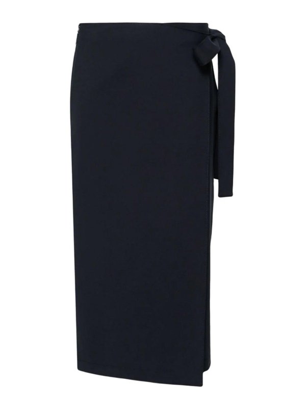 m.s.g.m.: Knee length skirts & Midi - Wrap Skirt