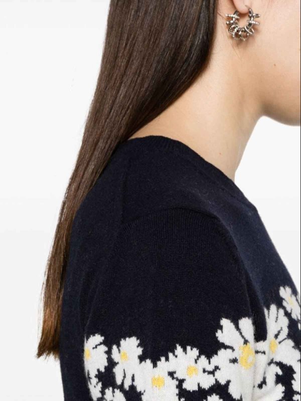 Daisy Print Sweater shop online: m.s.g.m.