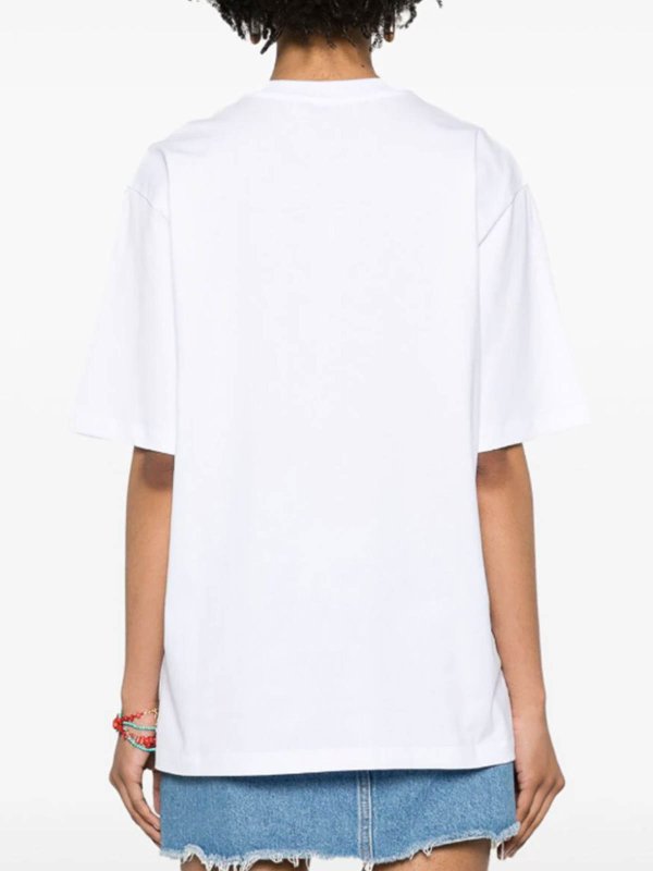 The Best Shops m.s.g.m.: T-shirts - T-Shirt - Weiß