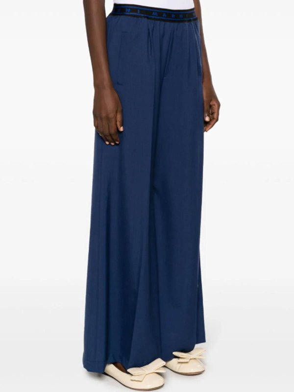 The Best Shops Marni: casual trousers - Wide Leg Trousers