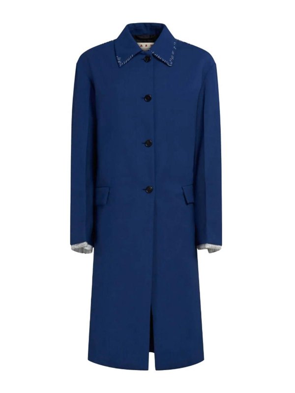 Marni: trench coats - Single-Breasted Coat