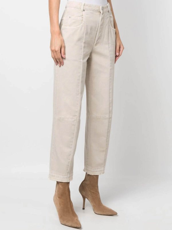 The Best Shops ISABEL MARANT: bootcut jeans - High Waisted Jeans