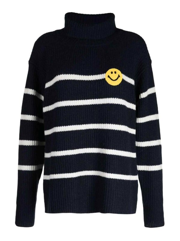 JOSHUA SANDERS: Col roulé & Col polo - Chemise - Bleu