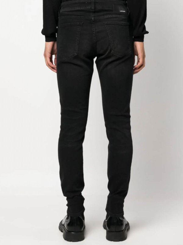 The Best Shops LARDINI: Jeans pitillos - Vaqueros Pitillos - Gris