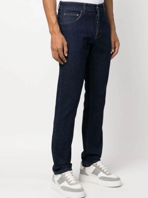 LARDINI: bootcut jeans online - Five Pocket Jeans