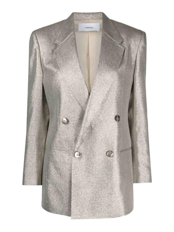 LARDINI: Blazer - Blazer - Silber
