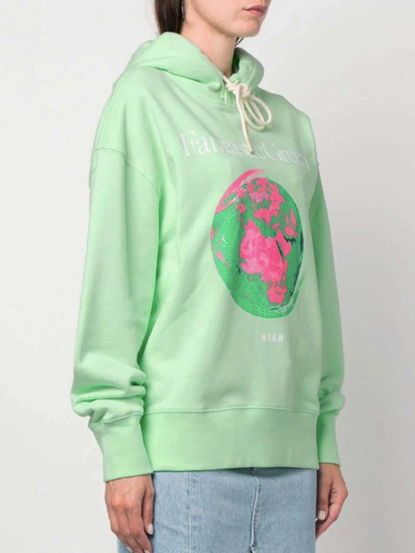 m.s.g.m.: Sweatshirts und Pullover online - Sweatshirt - Grün
