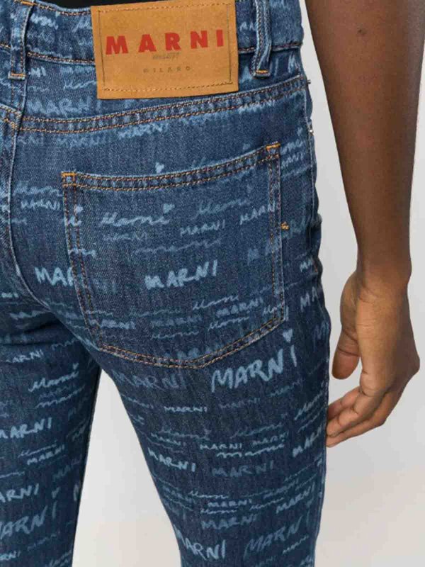 Bootcut Jeans - Helles Jeansblau shop online: Marni