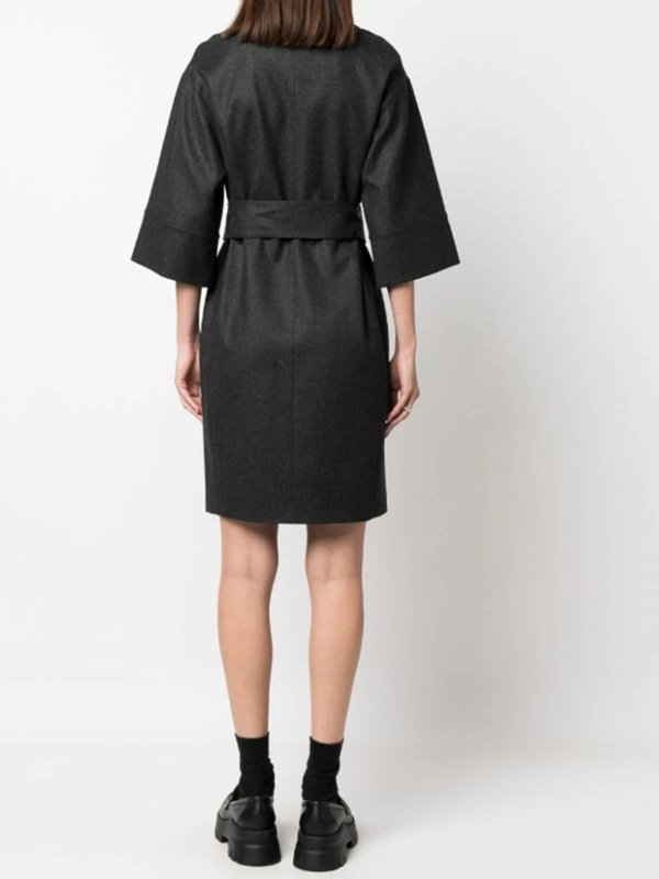 Robe Courte - Gris Foncé shop online: P.A.R.O.S.H.