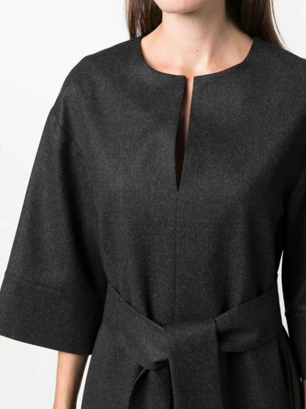 P.A.R.O.S.H. buy online Robe Courte - Gris Foncé