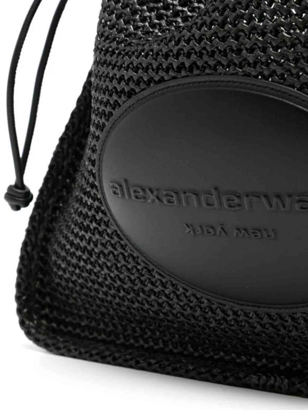 The Best Shops ALEXANDER WANG: cross body bags - Rayan Bag In Raffia
