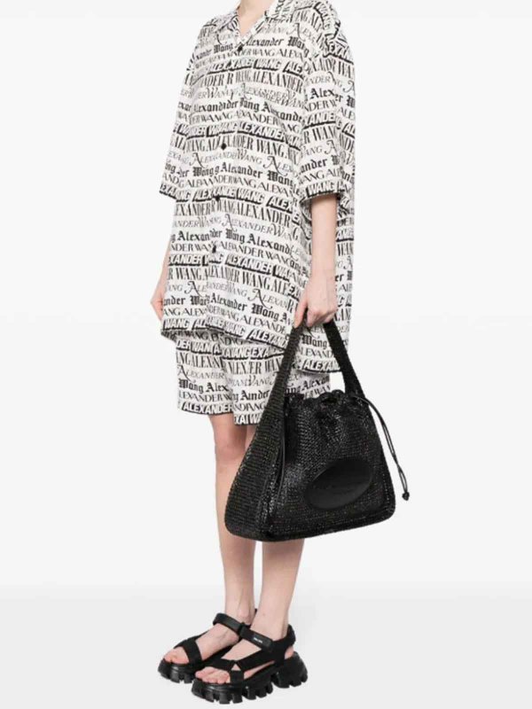 Rayan Bag In Raffia shop online: ALEXANDER WANG