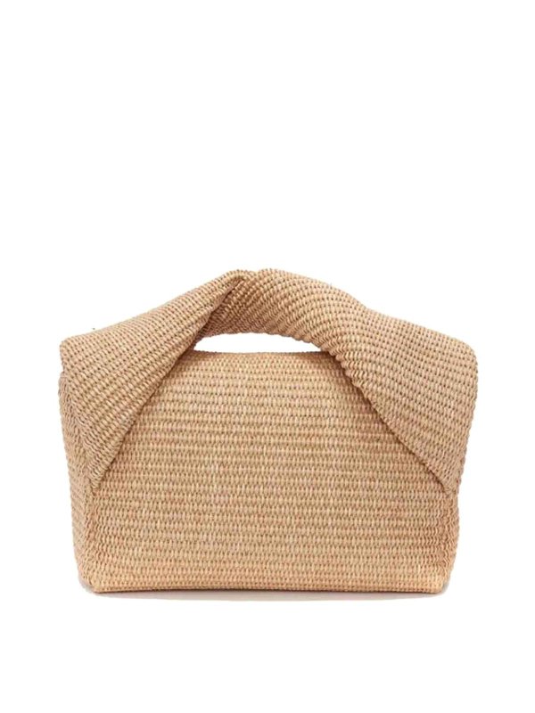 The Best Shops J.W. ANDERSON: pochette - Borsa Twister in rafia