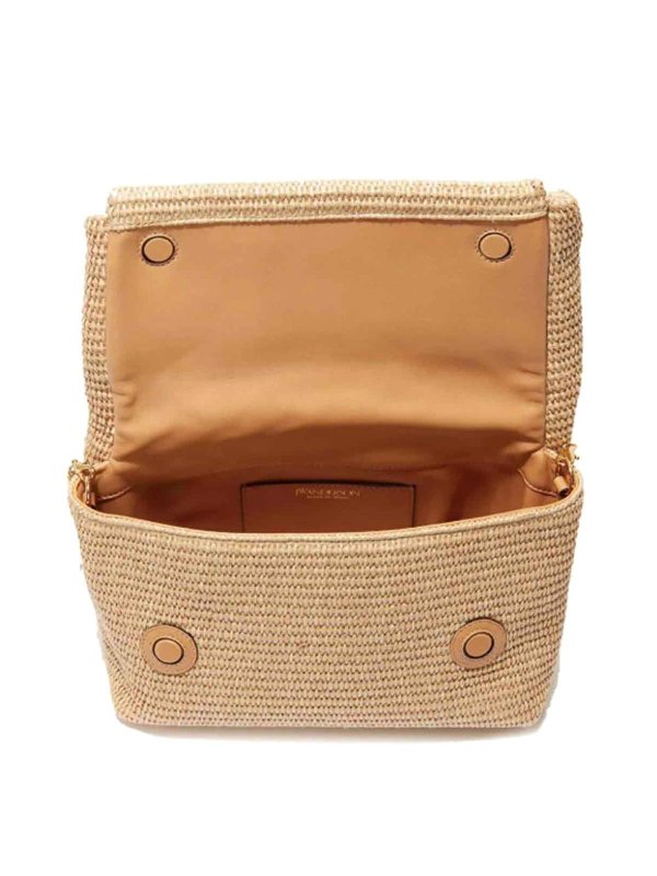 Borsa Twister in rafia shop online: J.W. ANDERSON