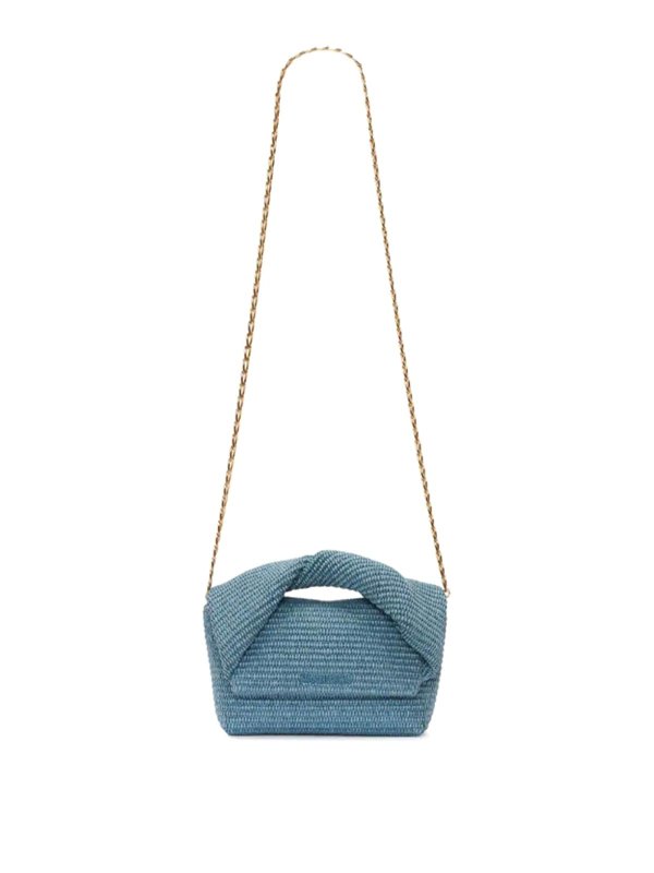 J.W. ANDERSON buy online Twister Midi Raffia Bag