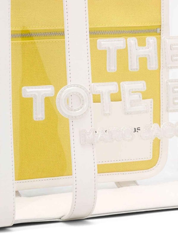 The Best Shops MARC JACOBS: La borsa tote media trasparente