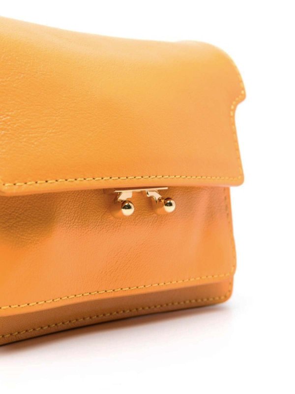 The Best Shops Marni: クロスボディバッグ - クロスボディバッグ - オレンジ