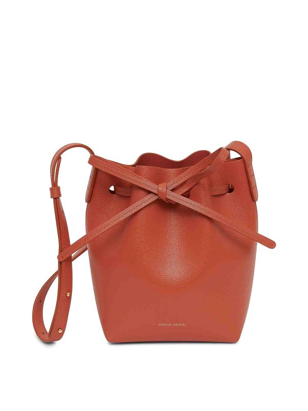 MANSUR GAVRIEL: Bucket-bags - Bucket-Bag - Hellrot