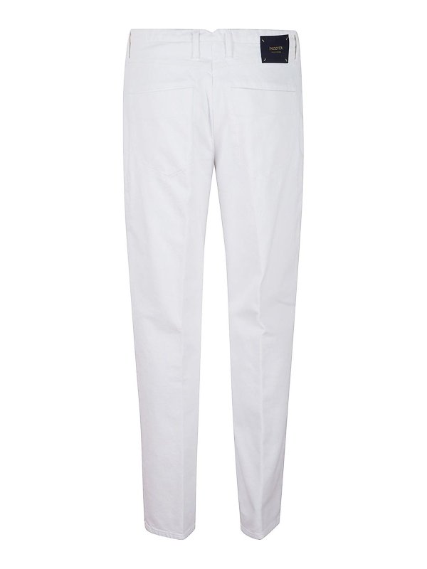 INCOTEX BLUE DIVISION: Pantalons casual online - Pantalons Décontractés - Blanc