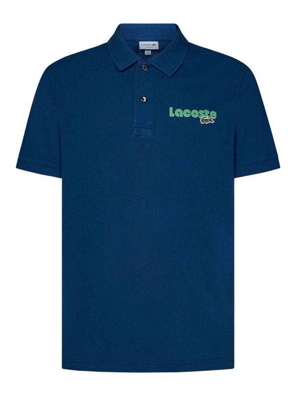 LACOSTE: Polos  - Polo - Bleu
