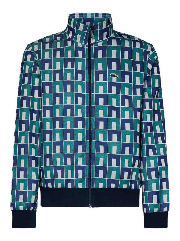 LACOSTE: Sudaderas y suéteres - Sudadera - Azul