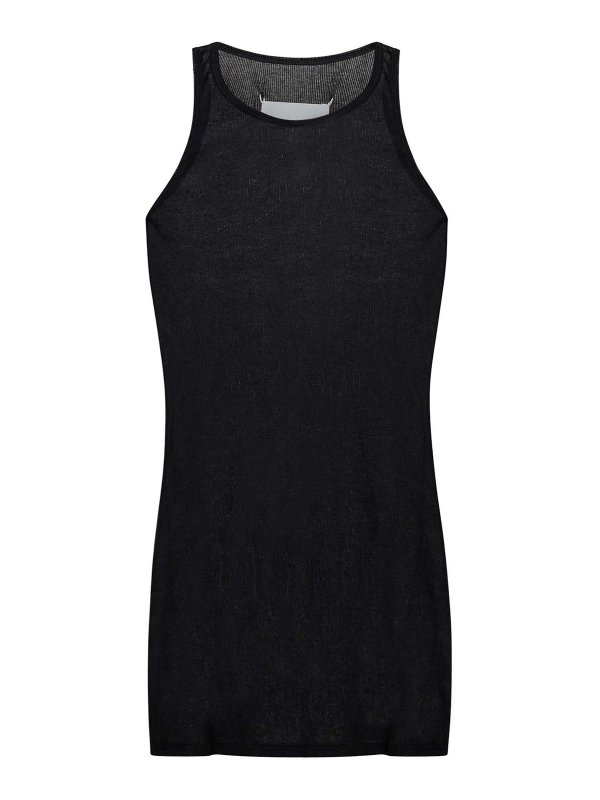 Maison Margiela: Tops & Tank tops - Cotton tank top