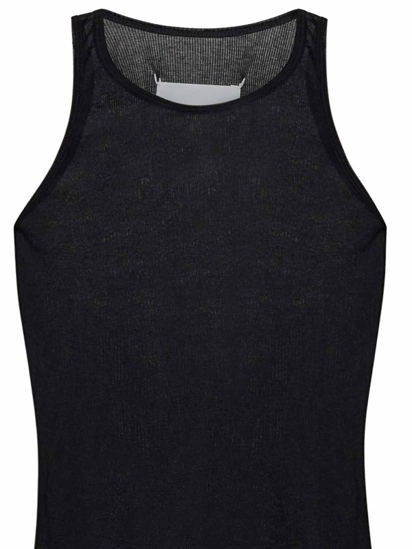 The Best Shops Maison Margiela: Tops & Tank tops - Cotton tank top
