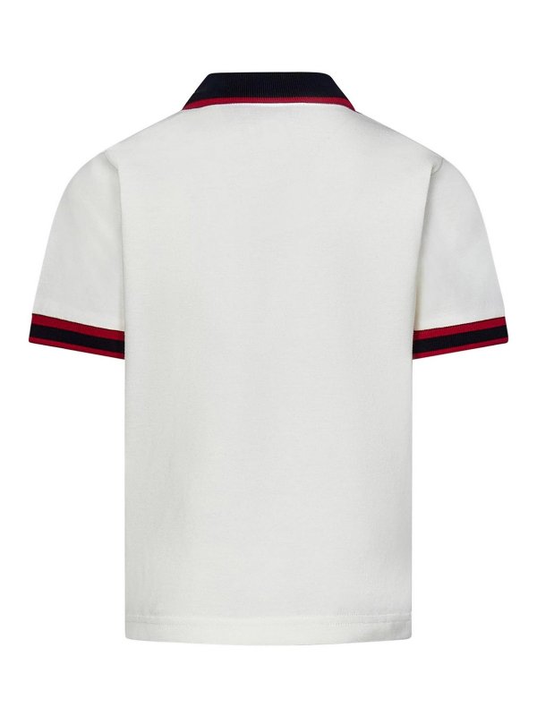 MONCLER JR: ポロシャツ online - ポロシャツ - 白