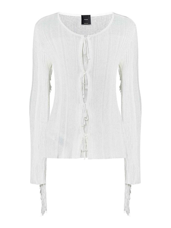 Pinko: Cárdigans - Cárdigan - Blanco