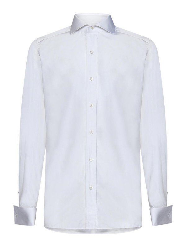 TOM FORD: Hemden - Hemd - Weiß
