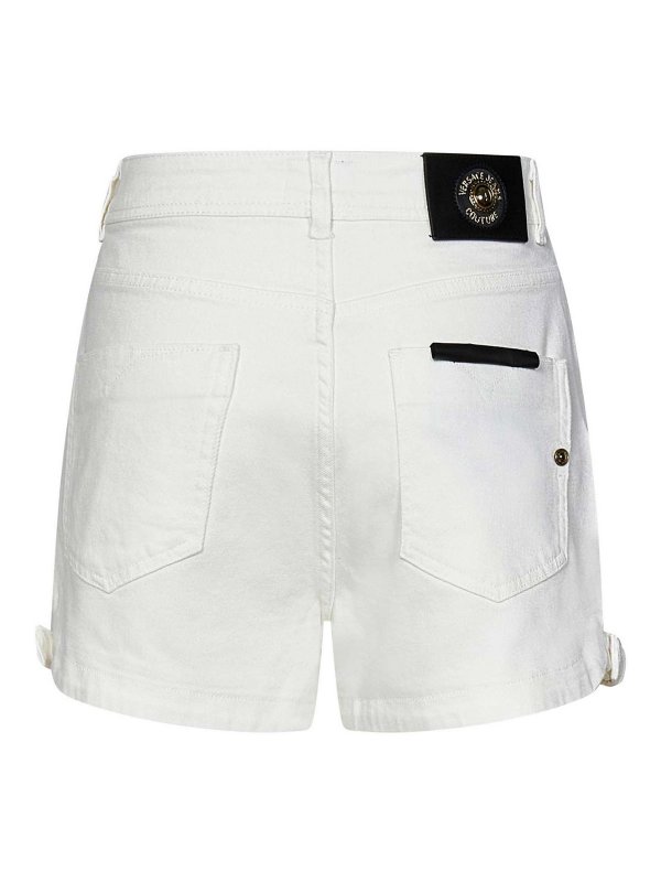 VERSACE JEANS: Shorts online - Shorts - Blanco